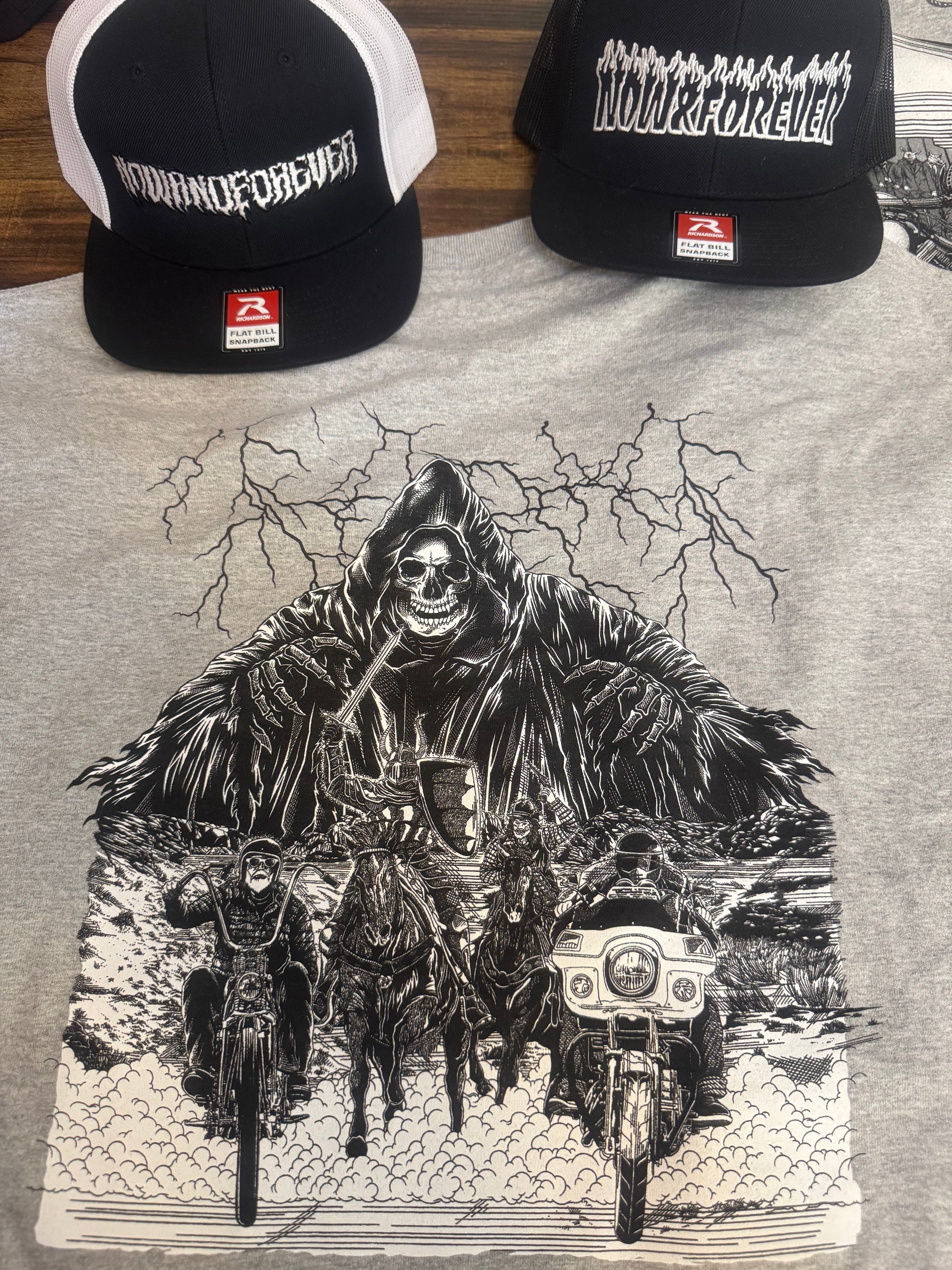 Four Horsemen tee, alternate colorway