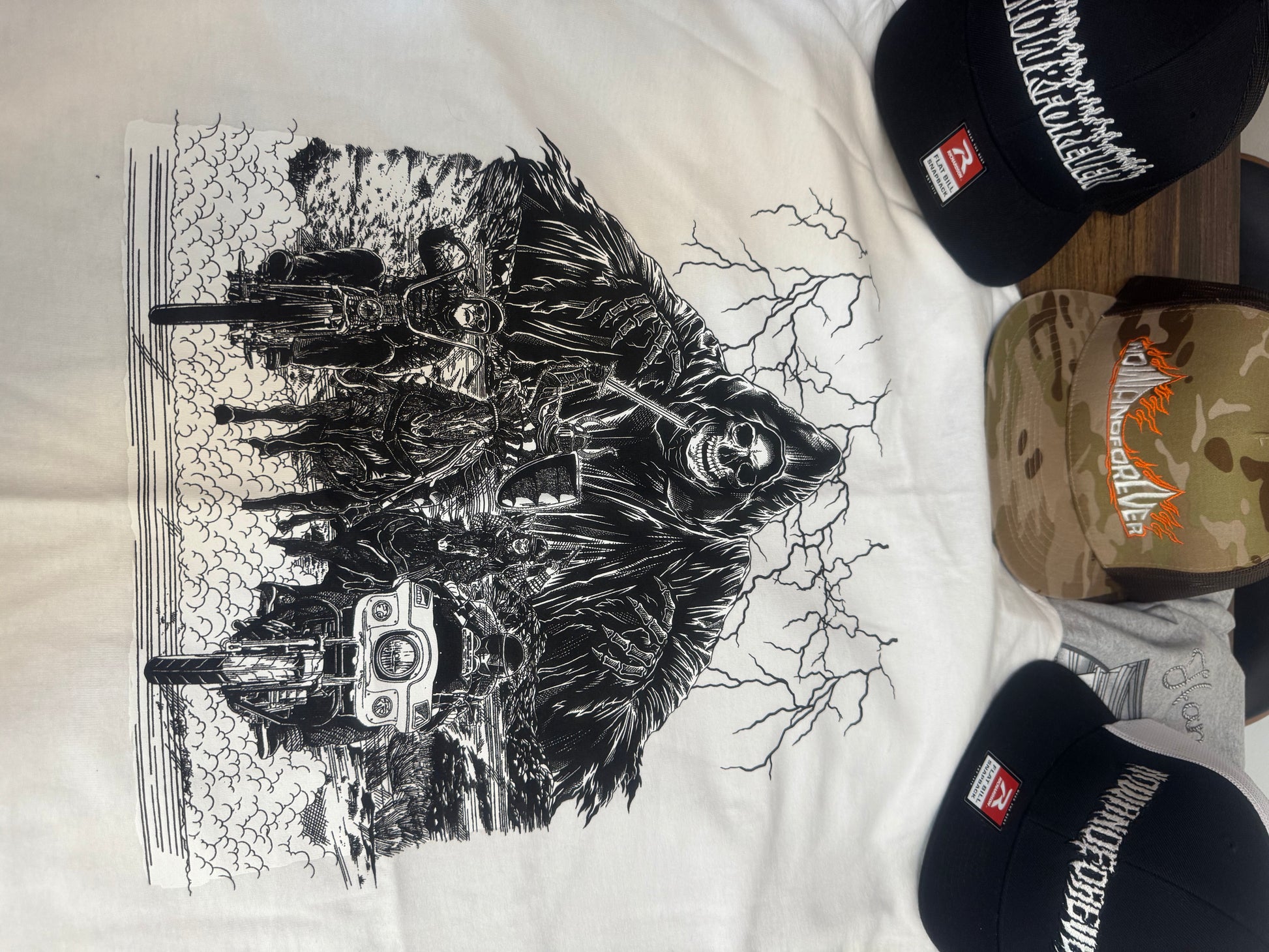 Four Horsemen tee, alternate colorway