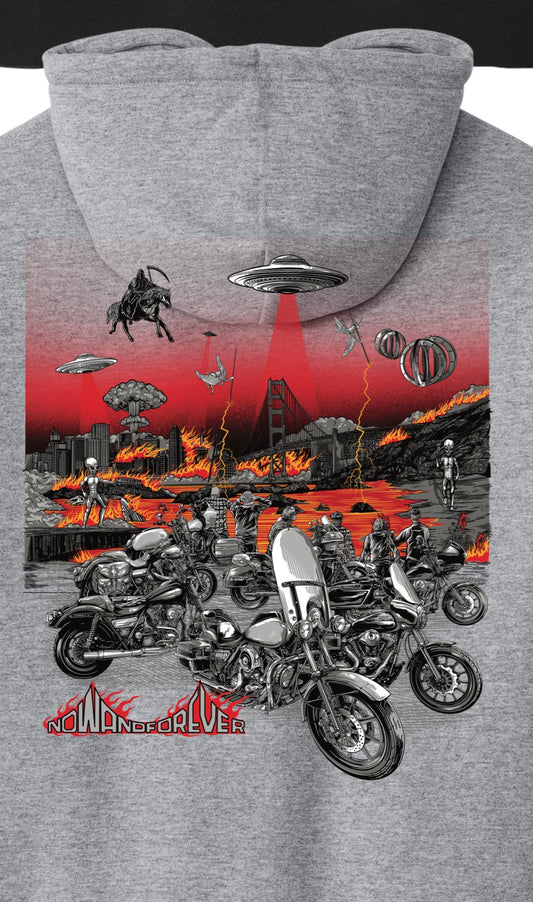 San Francisco Invasion grey crewneck sweatshirt by Now & Forever Industries